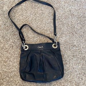 Leather COACH purse